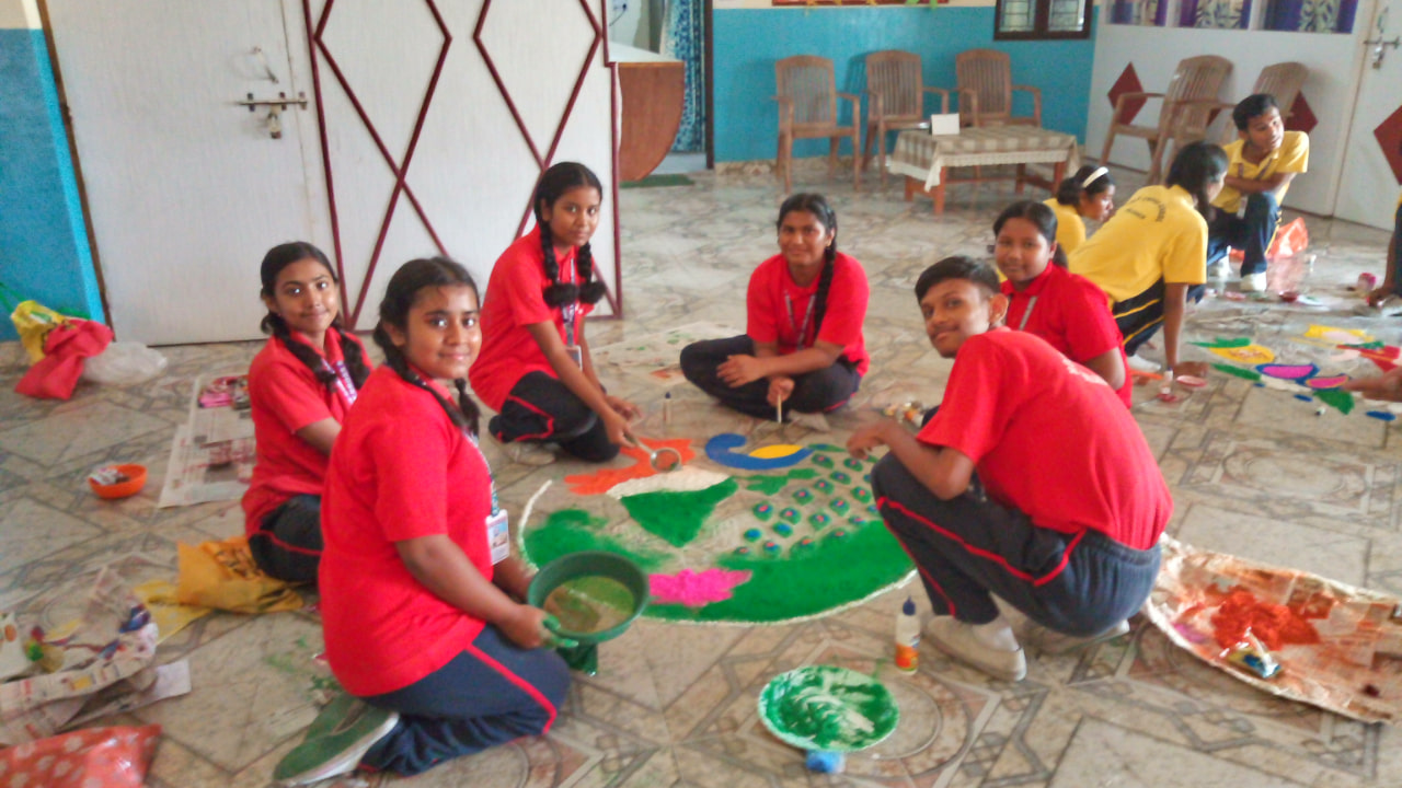 Rangoli making competition
